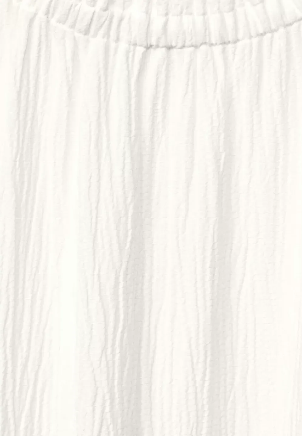 Unifarbene Struktur Bluse