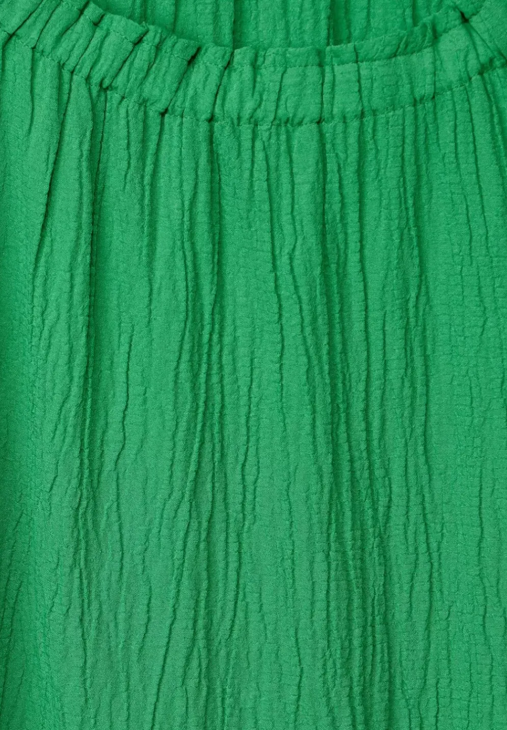 Unifarbene Struktur Bluse