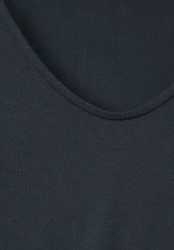 Unifarbenes Jerseykleid