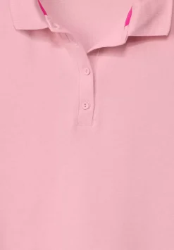 Unifarbenes Poloshirt