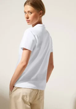 Unifarbenes Poloshirt