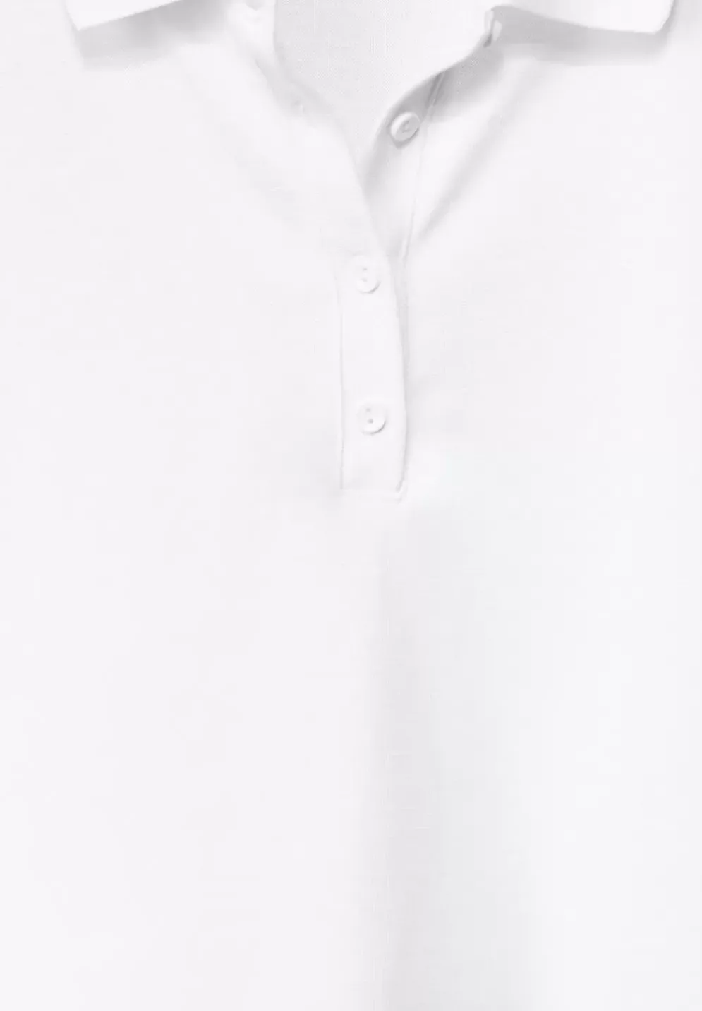 Unifarbenes Poloshirt