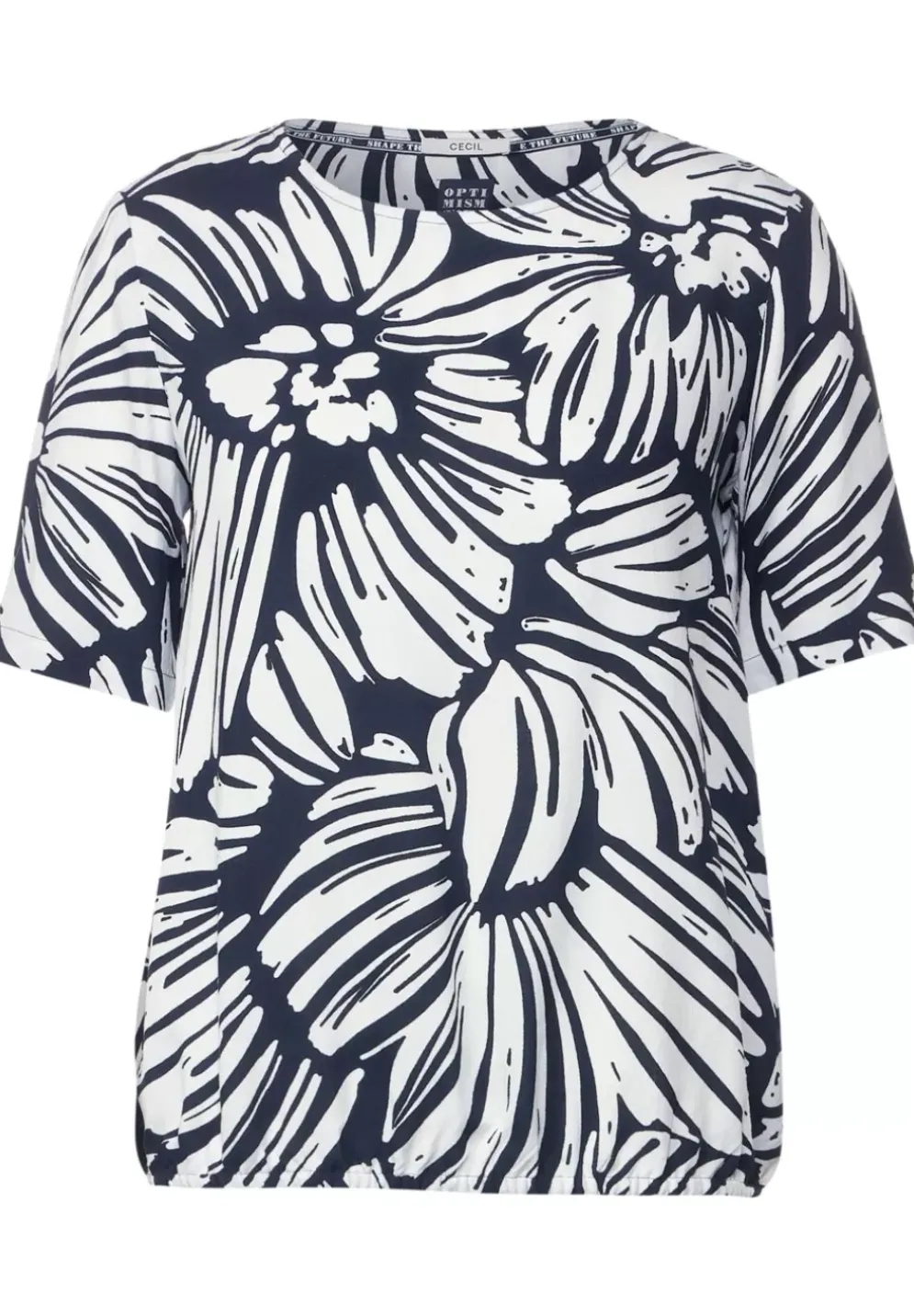 Viskose Blumenprint Bluse