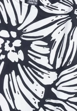 Viskose Blumenprint Bluse