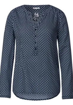 Viskose Bluse Mit Print