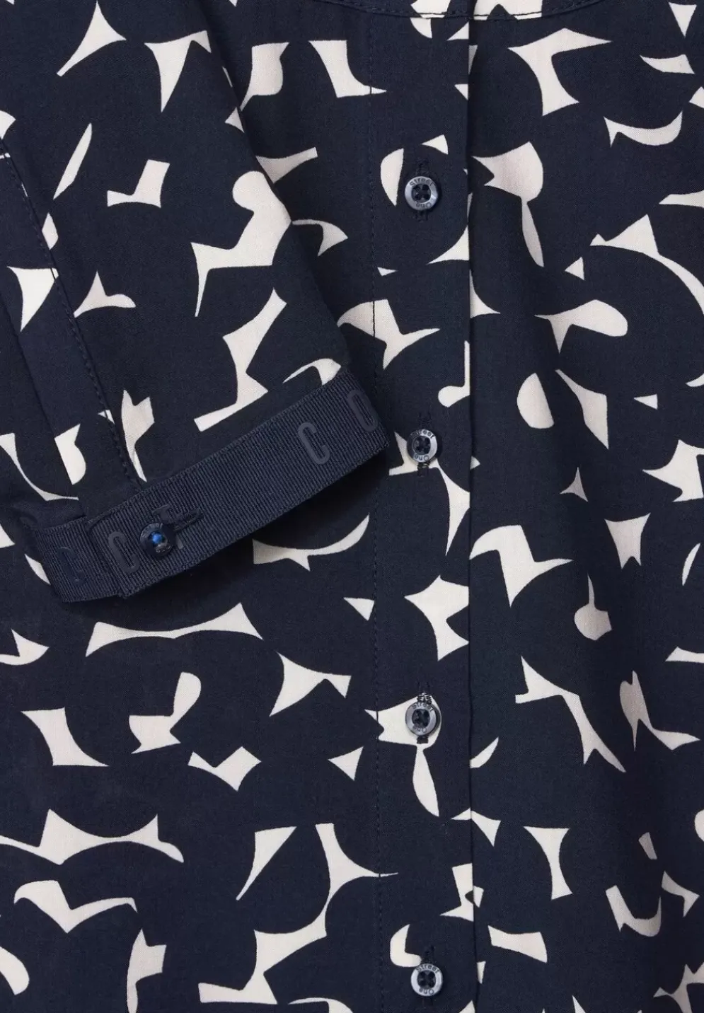 Viskose Bluse Mit Print