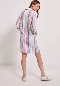 Viskose Hemdblusenkleid