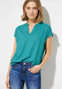 Viskose Long Blusenshirt