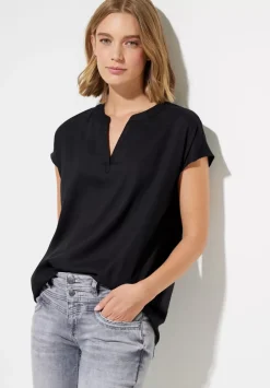 Viskose Long Blusenshirt