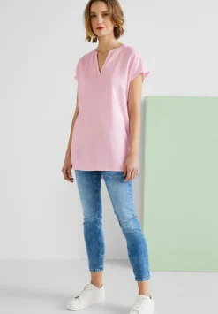 Viskose Long Blusenshirt