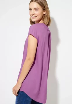 Viskose Long Blusenshirt