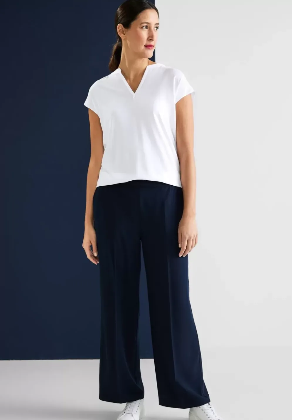 Viskose Long Blusenshirt