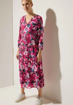 Volantkleid Mit Print