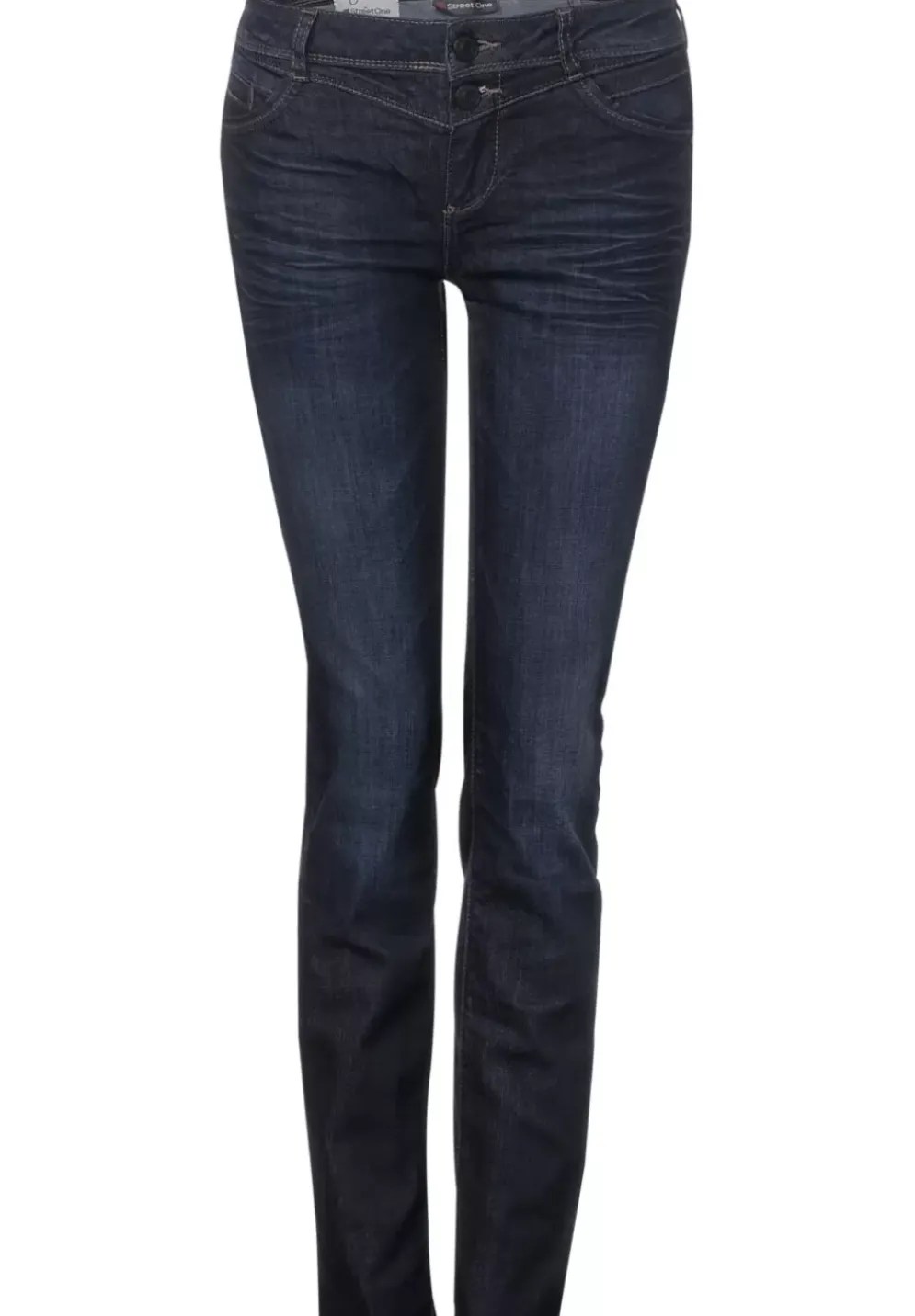 Washed Casual Fit Denim