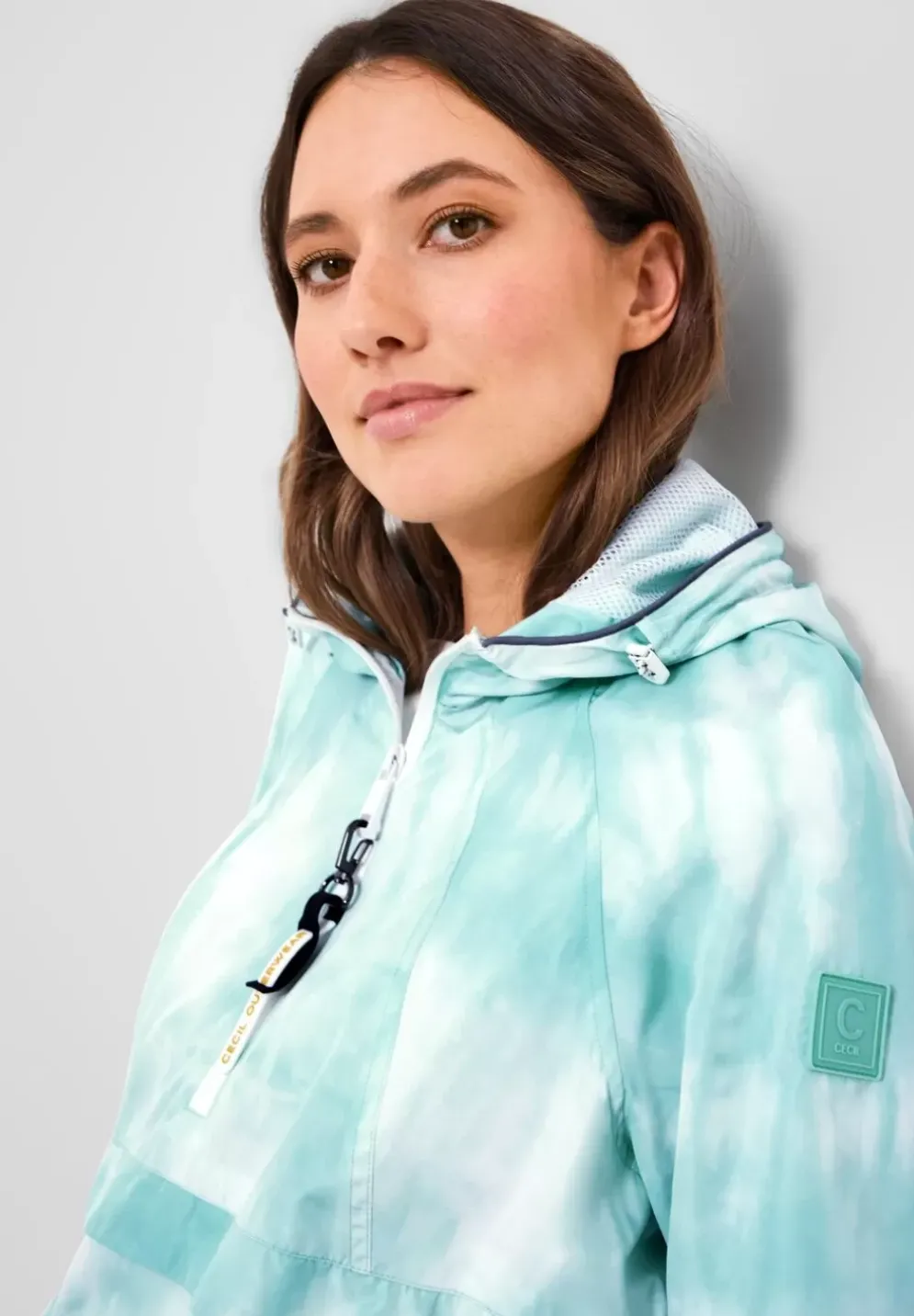 Windbreaker In Tie-Dye-Optik