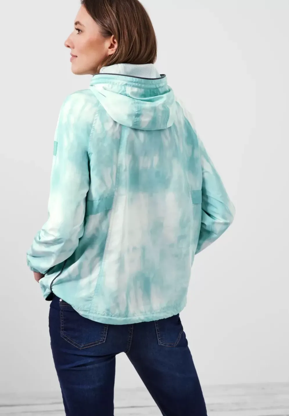 Windbreaker In Tie-Dye-Optik