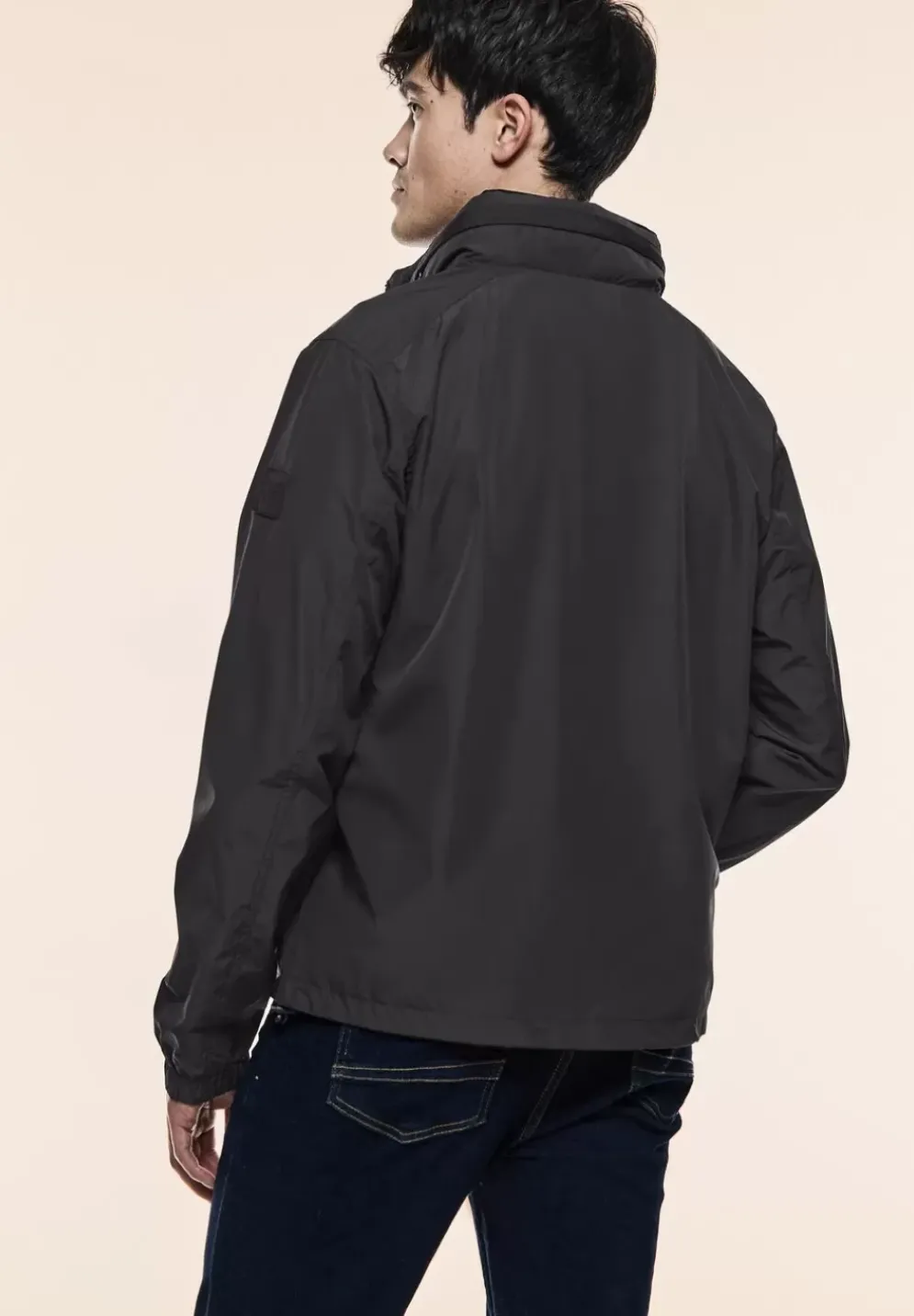 Windbreaker In Unifarbe