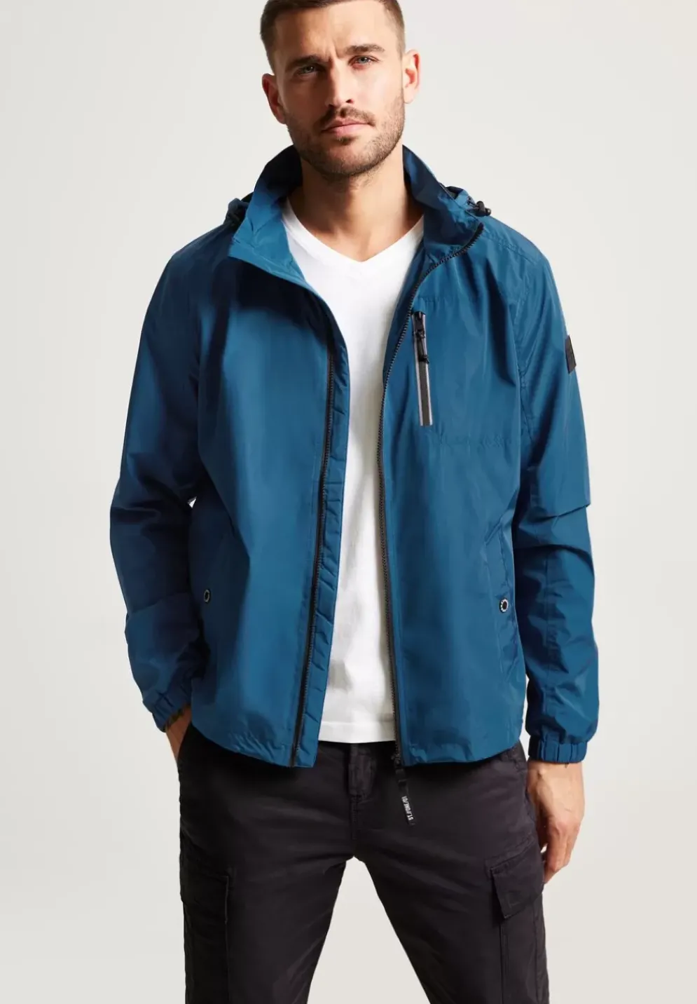 Windbreaker In Unifarbe