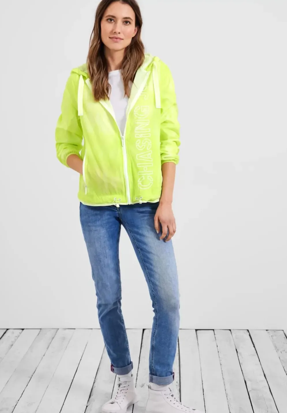 Windbreaker Mit Wording