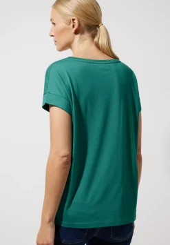 Wording Partprint Shirt