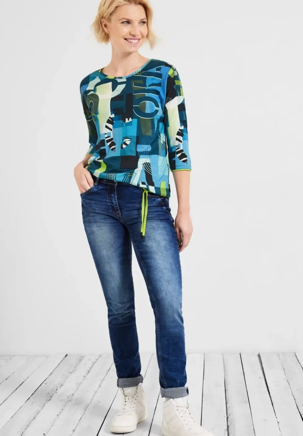 Wording Print Shirt