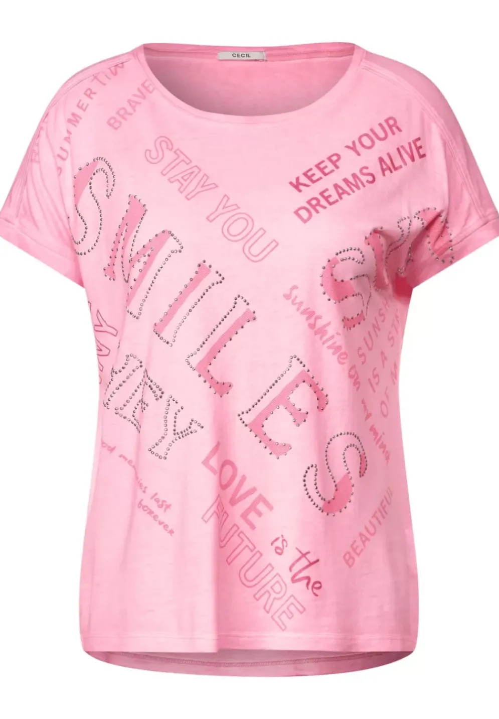 Wording Print T-Shirt