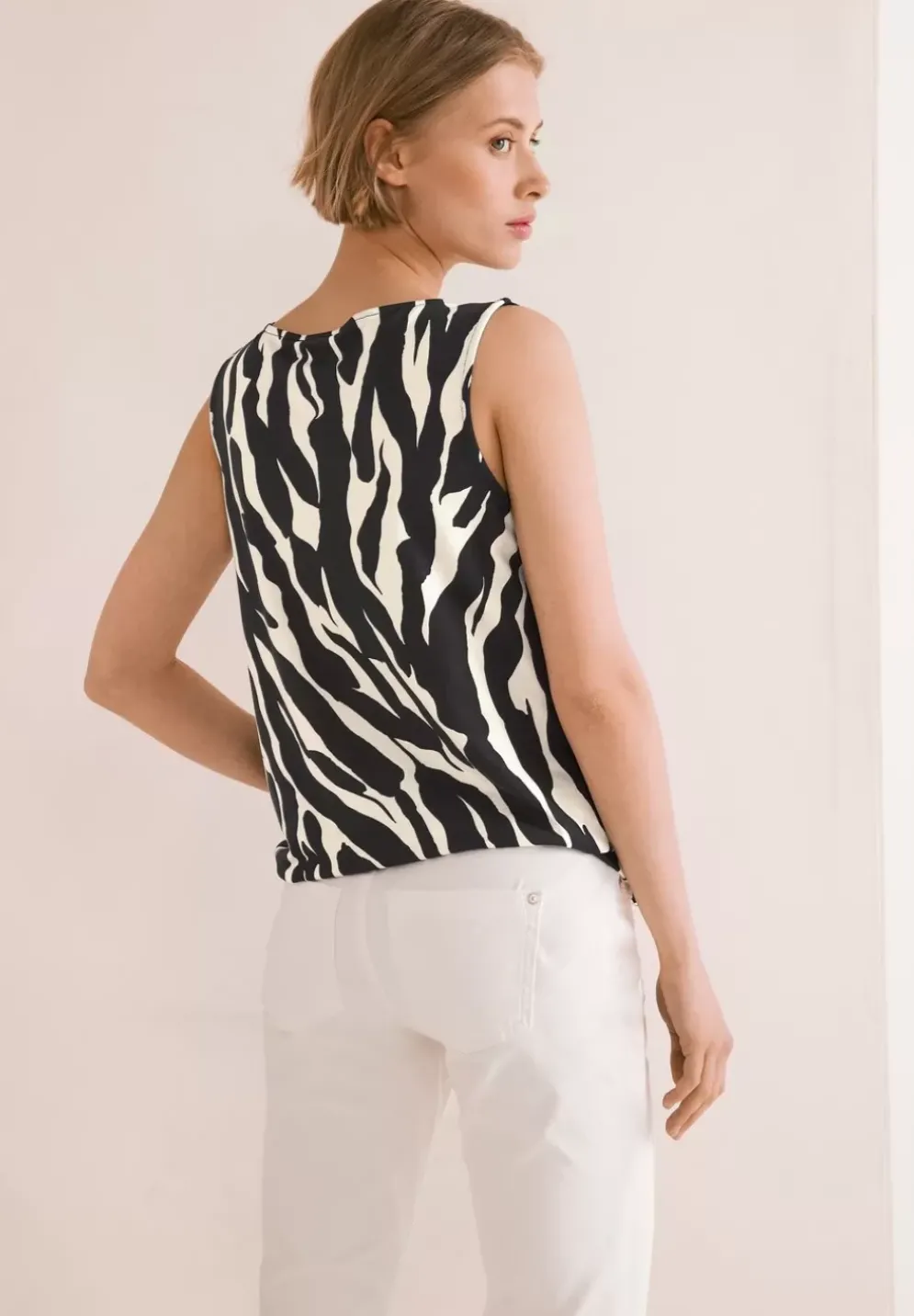 Zebra Printtop Mit Hakeltape