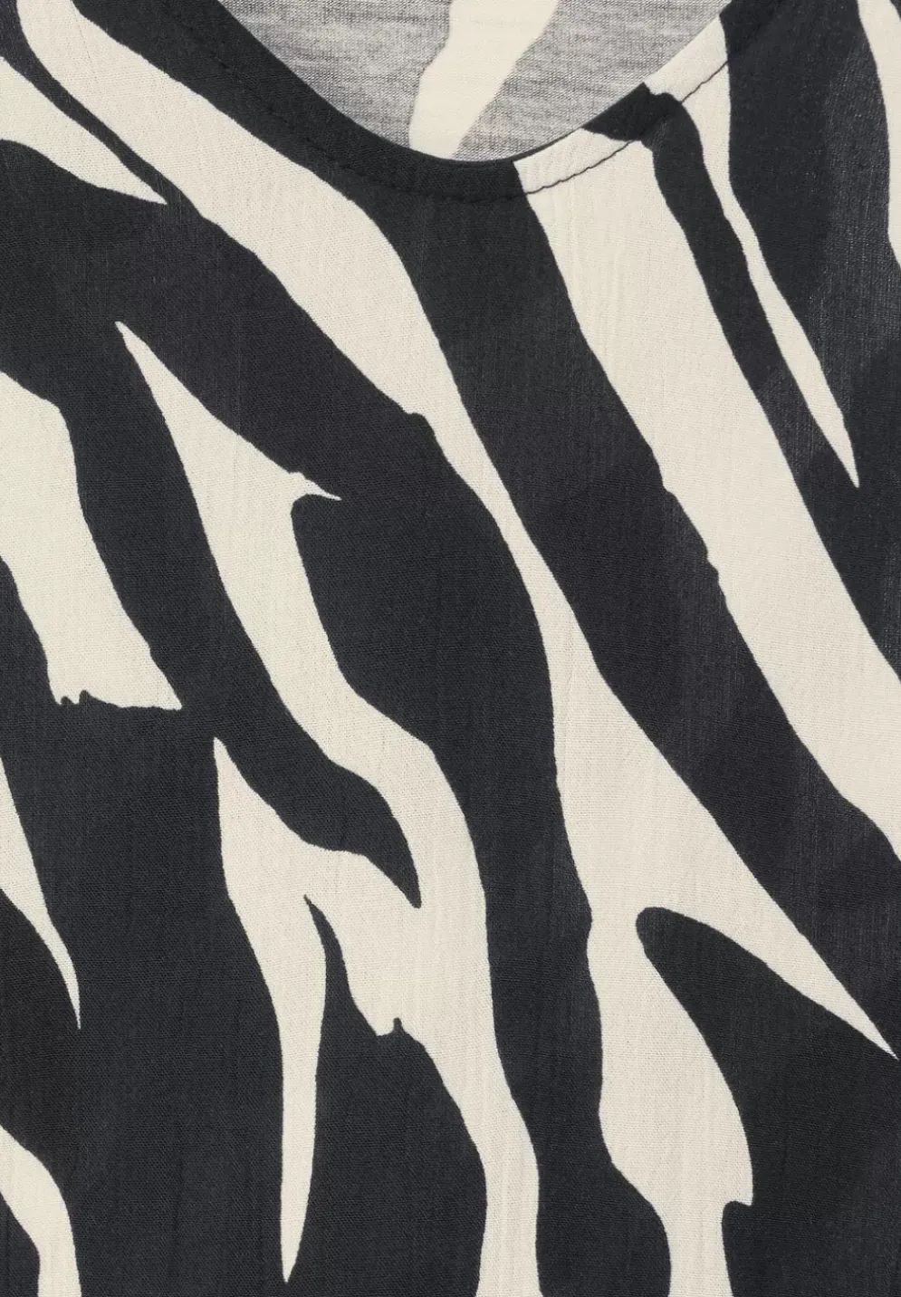 Zebra Printtop Mit Hakeltape