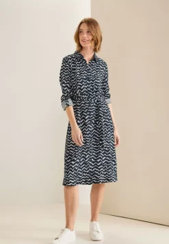Zick Zack Shirtkleid