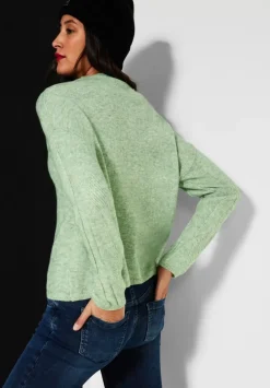Zopfstrickpullover