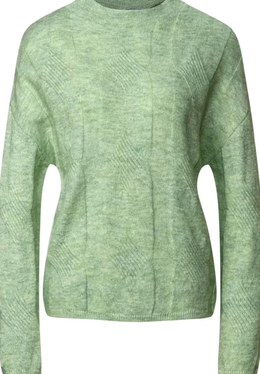 Zopfstrickpullover