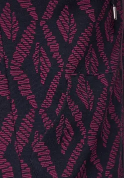 Zweifarbige Shirtjacke